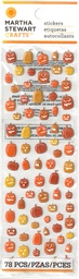 [M48-20051] Pumpkin Foam Icon Stickers