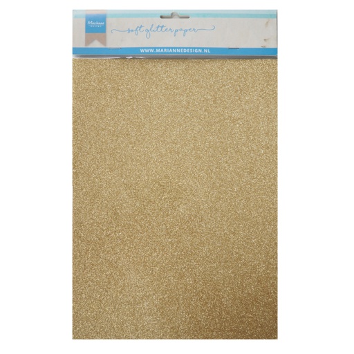 Marianne Designs - Soft Glitter Paper - Gold