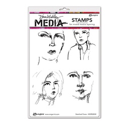 [MDR52838] Stamp Sketched Faces