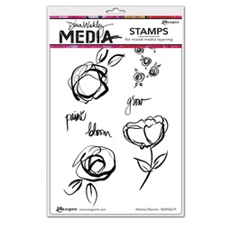 [MDR55679] Stamp Abstract Blooms