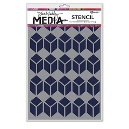 [MDS52449] Stencil Stacked Squares