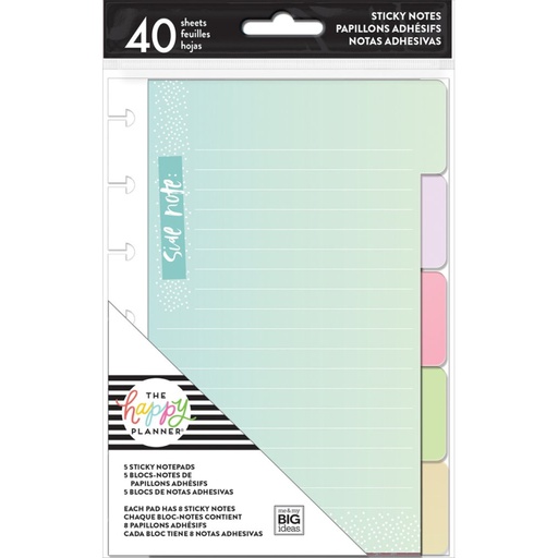 PLN Sticky Note Tabs Pastels Sticky Note Tabs