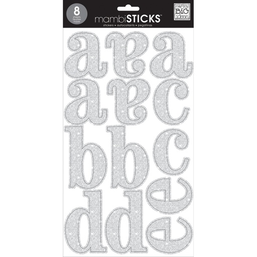 Me & My Big Ideas - Cadence Silver Glitter