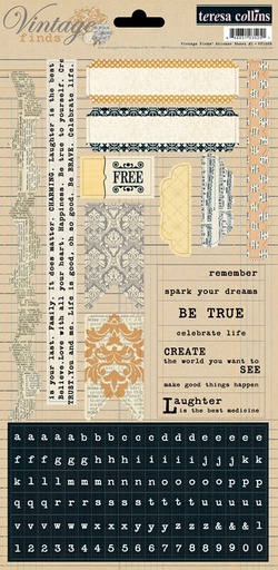 Vintage Finds Stickers 1Sold in Singles