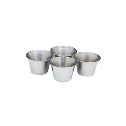 [NP208] Stainless Steel Sauce Butter Cups - 4 Pcs