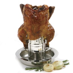 [NP265] Stainless Steel Vertical Roaster With Infuser
