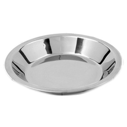 [NP3811] 9&quot; Stainless Steel Pie Pan