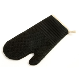 [NP414] Silicone Fabric Glove-Black