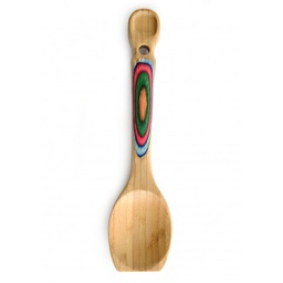[NP5720] Rainbow Wood Bamboo Spoon