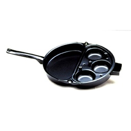 [NP665] Nonstick Omelette Pan with Poacher