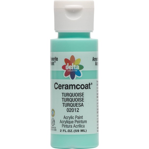 Turquoise Delta Ceramcoat 2oz