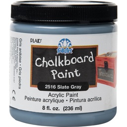[PE2516] Slate Grey Folkart Chalkboard 8oz