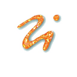 [PE25353] Sparkle Apricot Fashion Fabric Dimensional Paint 1.1oz