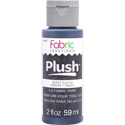 [PE26347] Licorice Plush 3D Fabric Paint 2oz