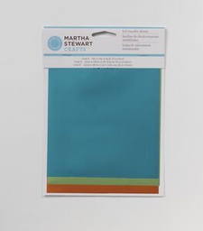 [PE32209] Martha Stewart Crafts Foil Sheets - Mediterranean