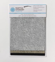 [PE32211] Martha Stewart Crafts Glitter Sheets - Mineral