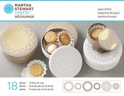[PE33308] Martha Stewart Crafts Decoupage Paper Doilies - Metallic
