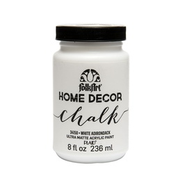 [PE34150] White Adirondack FolkArt Home Decor Chalk 8oz
