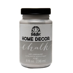 [PE34167] Parisian Grey FolkArt Home Decor Chalk 8oz