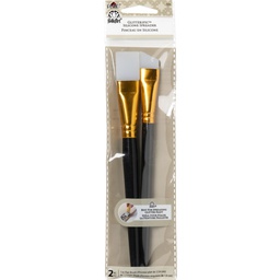 [PE7211] GLITTERIFIC SILICONE SPREADERS 2 PIECE FOLKART PAINTING TOOLS &amp; BRUSHES