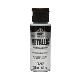 [PEK662] Silver Sterling Metallic FolkArt- 2oz
