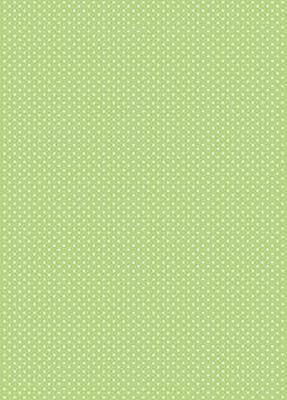 Parchment Paper Dots - Green