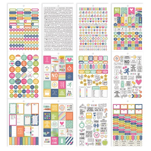 Fitness Sticker Tablet