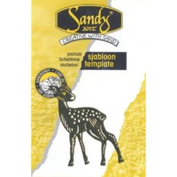 [S4.0084] Sandy Art Template Deer