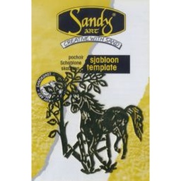 [S4.0102] Sandy Art Template Horse