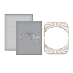 [SBGLP-040] Place Card/Mini Topper Glorious Glimmer Plate
