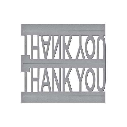 Spellbinders Shapeabilities - Thank You Pop Up