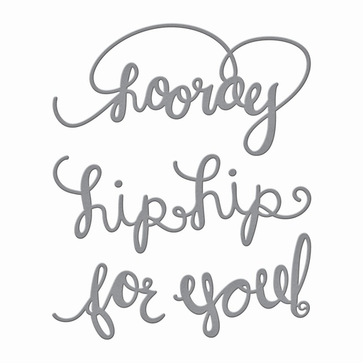 Spellbinders Designer Series - Hip Hip Hooray