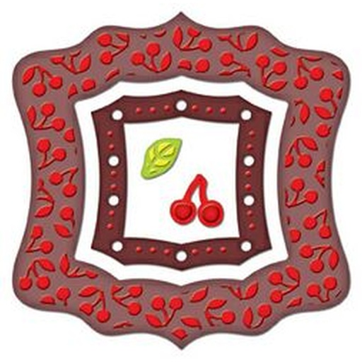 Spellbinders Frameabilities - Cherry Pickin'