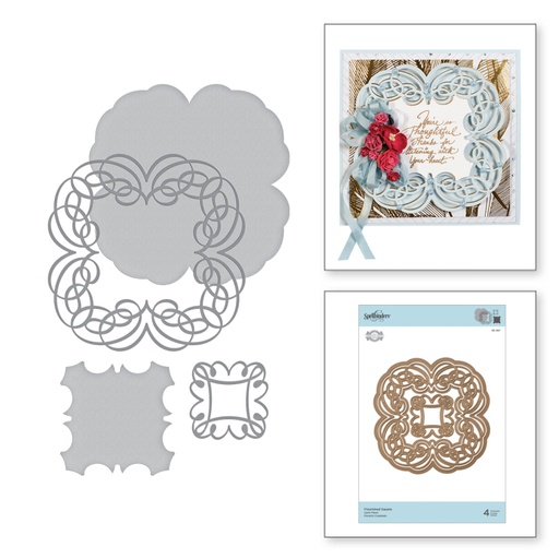 Spellbinders Shapeabilities - Flourished Square