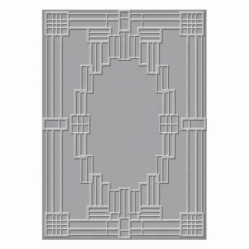 Spellbinders Texture Plates - Deco Squared
