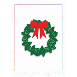 [SCCD032] SCC Christmas Wreath Christmas Layered Classics Collection