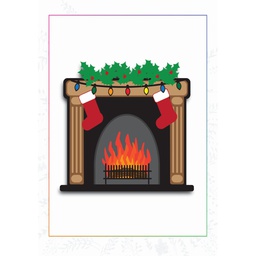 [SCCD033] SCC Christmas Fireplace Christmas Layered Classics Collection