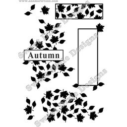[SDCSA5037] AV Autumn Cluster Stamp Set
