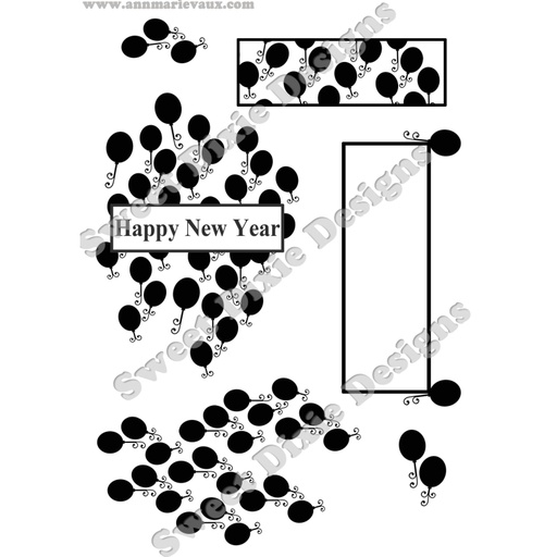 Sweet Dixie New Year Stamp Set