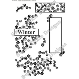 [SDCSA5048] AV Winter Cluster Stamp Set