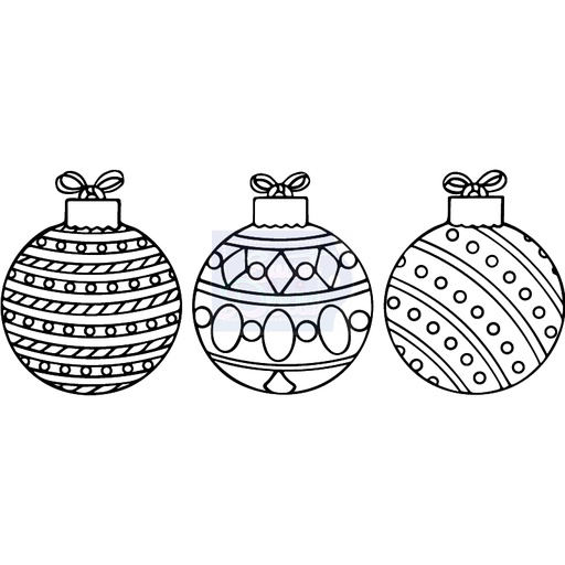 Sweet Dixie Funky Baubles stamp set
