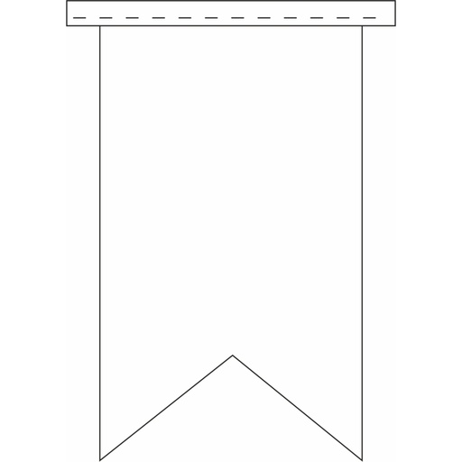 Sweet Dixie Flag Bunting stamp set