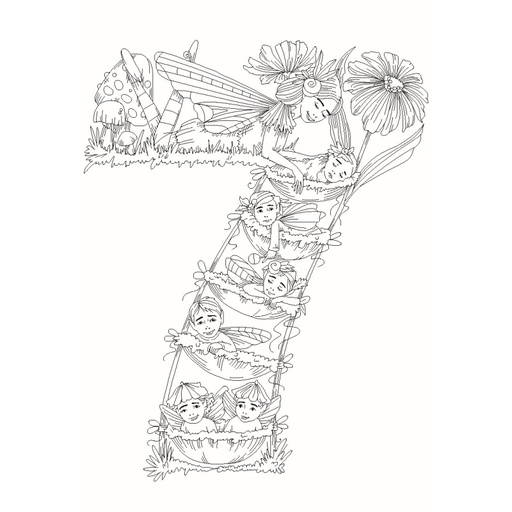 Sweet Dixie Fairy Number 7 by Kelly O'Gorman