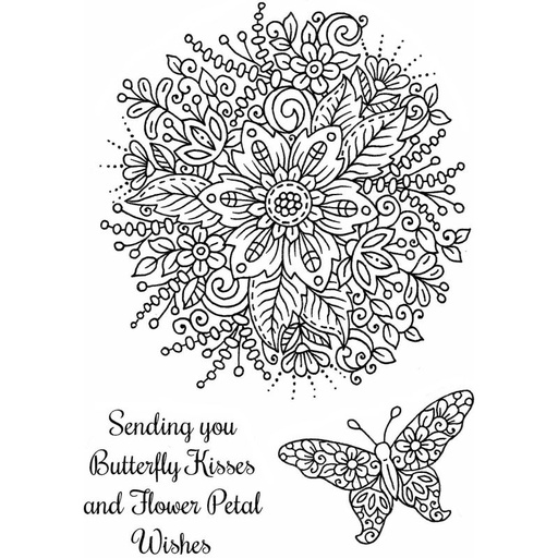 Sweet Dixie Fantasy Floral Posy & Butterfly