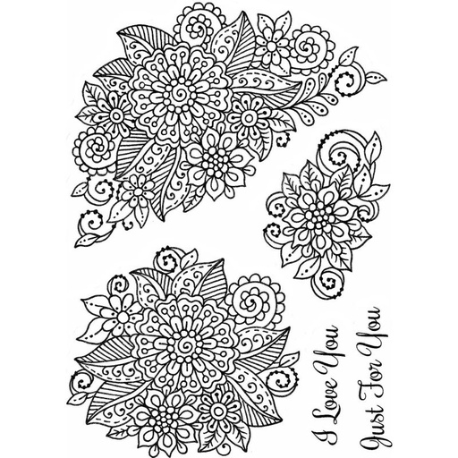 Sweet Dixie Fantasy Floral Motifs