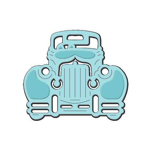 Sweet Dixie Vintage Car die set