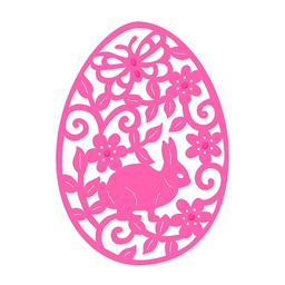 [SDD151] SD Filigree Bunny Easter Egg Sweet Dixie Cutting Die