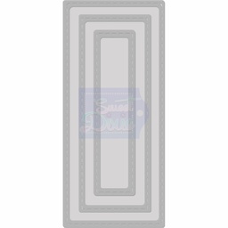 [SDD255] SD Small Stitched Plaques Sweet Dixie Cutting Die