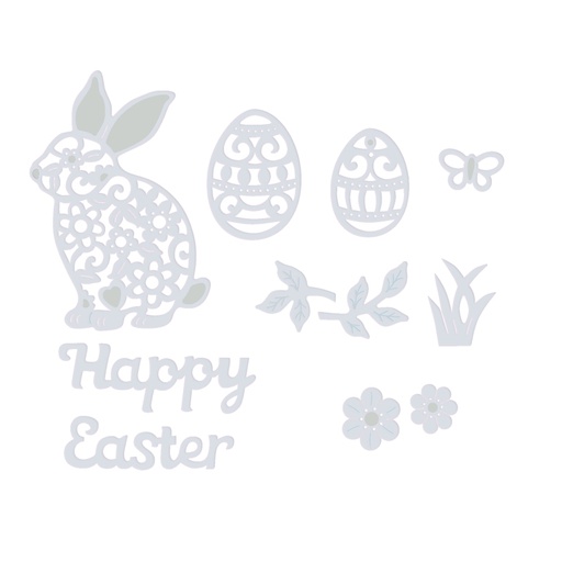 Sweet Dixie Easter Bunny die set