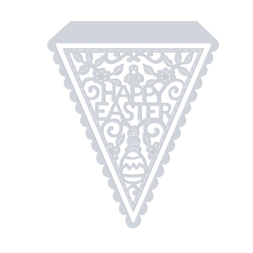 Sweet Dixie Easter Bunting die set